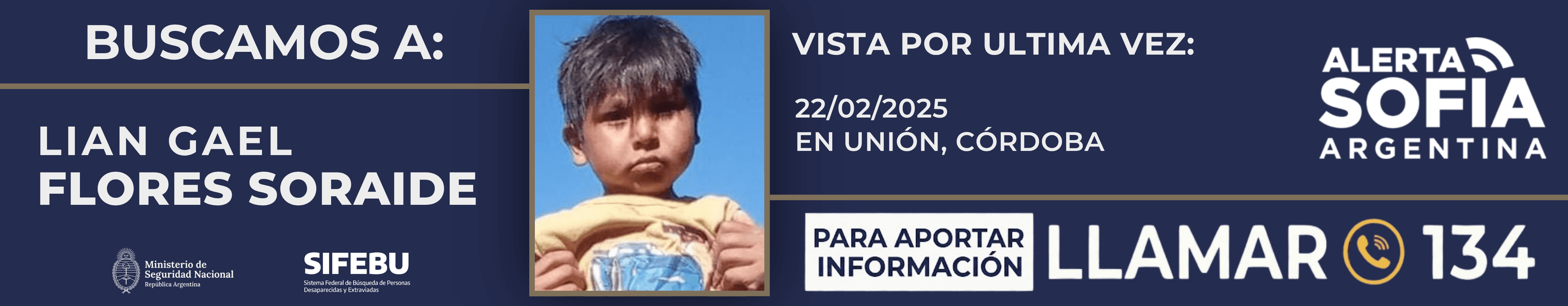 Afiche oficial — Lian Gael Flores Soraide