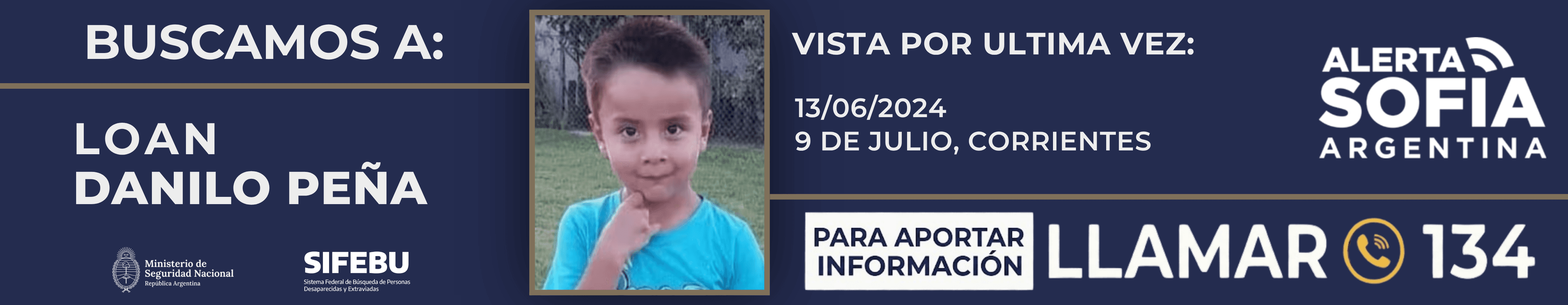 Afiche oficial — Loan Danilo Peña