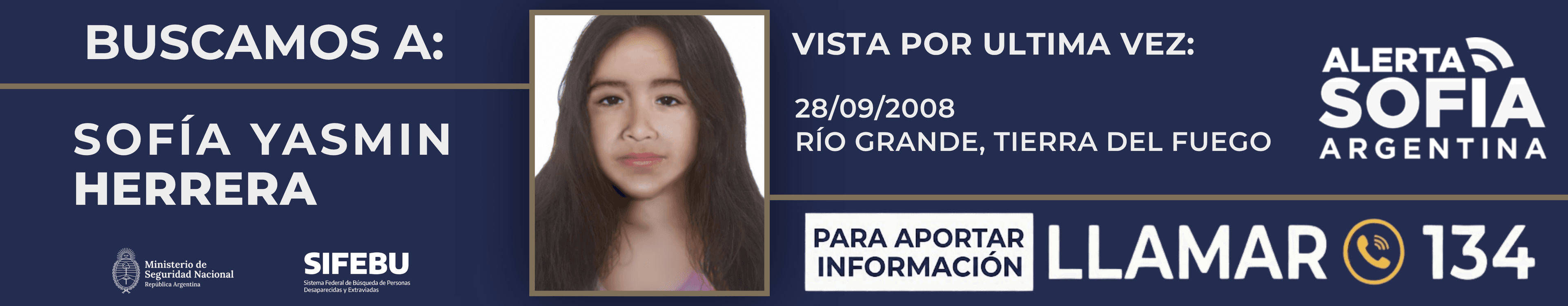 Afiche oficial — Sofía Yasmin Herrera