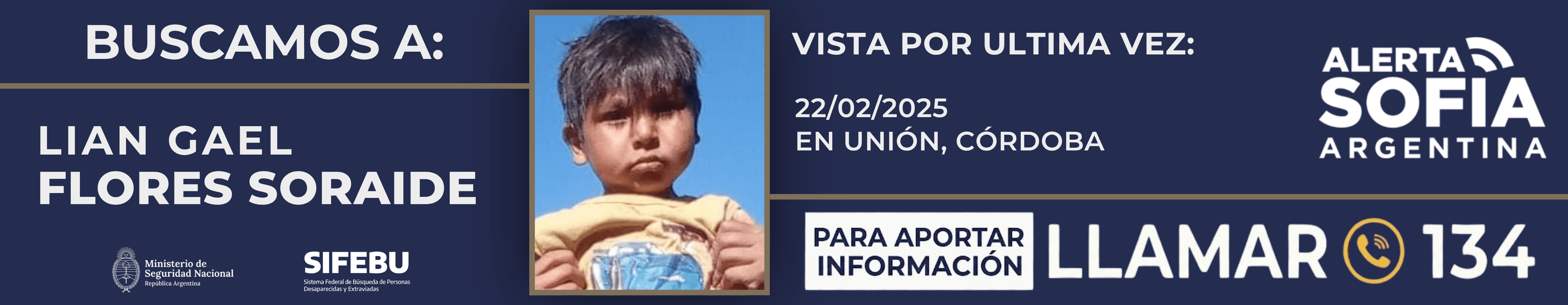 Afiche oficial — Lian Gael Flores Soraide